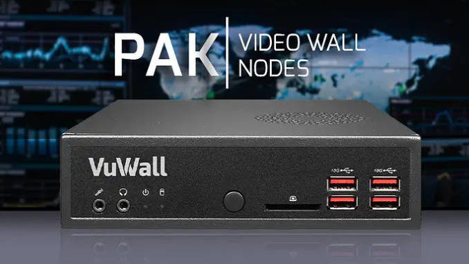 PAK simplifica el despliegue de proyectos de videowall reduciendo el número de conexiones y eliminando una fuente de problemas, además de hacerlos escalables sin limites. Foto: VuWall