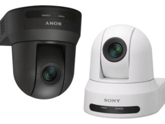 La nueva cámara Sony PTZ SRG-X40UH es perfecta para funciones de comunicación y monitorización remota. Foto: Sony