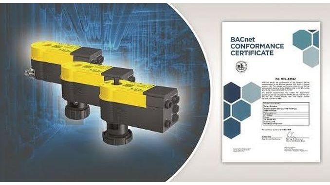 El servomotor y regulador Smart Actuator de Sauter ha recibido la certificación BACnet. Foto: Sauter