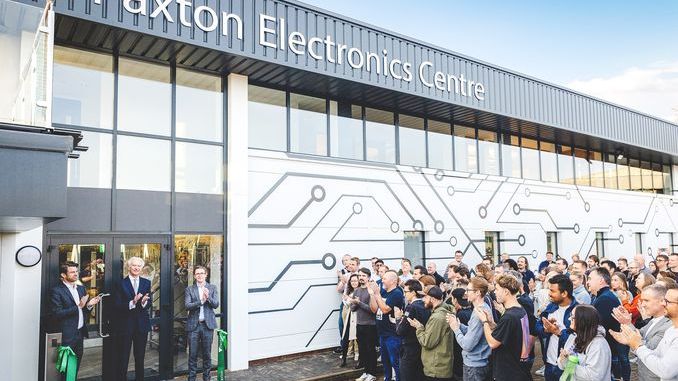 Paxton inauguró un nuevo sitio de producción llamado Paxton Electronics Centre, enmarcado dentro de su estrategia de crecimiento internacional. Foto: Paxton