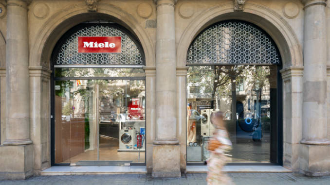 El canal estudios de cocina favorece el desarrollo de Miele España y el despunte como marca preferida entre profesionales. Foto: Miele