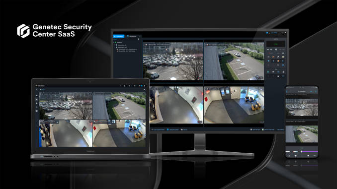Genetec Security Center SaaS ha sido desarrollada poniendo en el centro la ciberseguridad y la privacidad, la nueva oferta es un software masivamente escalable, abierto y unificado como una solución de servicio. Foto: Genetec