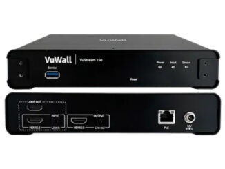 El codificador VuStream 150 H.264 de VuWall ofrece nuevas características y capacidades con rendimiento y flexibilidad superiores. Foto: VuWall