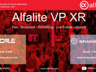 Alfalite mostrará la última generación de pantallas LED para entornos VP XR en IBC2024 donde estará presente en los stands de sus partners Brainstorm y FOR-A. Foto: Alfalite