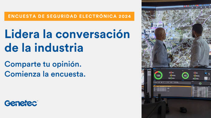 Para la edición 2025 del informe «Estado de la industria de la seguridad electrónica», Genetec estima contar con la participación de unos 6.000 profesionales. Foto: Genetec