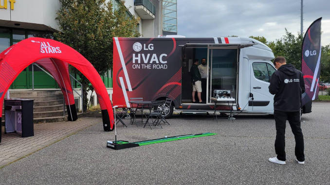 El Roadshow HVAC de LG se celebrará entre los días 29 de noviembre y 16 de diciembre de 2024 y pasará por Barcelona, Lleida, Benissa (Alicante), Alicante, Albolote (Granada), Málaga, Madrid y Vigo. Foto: LG