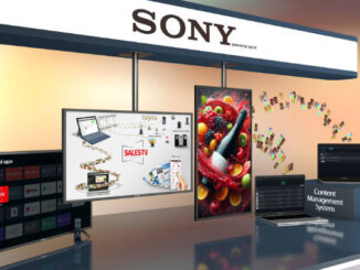 SalesTV utiliza pantallas profesionales Sony BRAVIA para ampliar su oferta en el sector de la señalización digital. Foto: Sony