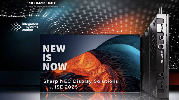 Sharp NEC Display Solutions Europe presentará su nueva generación de productos y soluciones con la marca Sharp en ISE 2025. Foto: Sharp NEC Display Solutions Europe