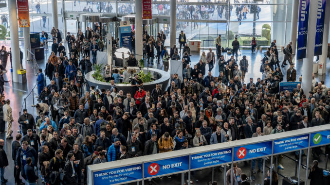 La edición 2026 de ISE (Integrated Systems Europe) se celebrará del 3 al 6 de febrero de 2026 en la Fira de Barcelona, Gran Via. Foto: ISE