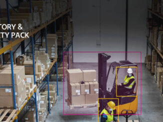El sistema Factory & Safety AI Pack – AIA-C01FSP detecta en tiempo real factores de riesgo y optimiza los flujos de trabajo. Foto: Hanwha Vision