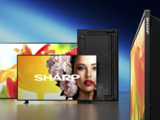 Sharp/NEC presenta en ISE una nueva línea de pantallas de gran formato totalmente bajo la marca Sharp. Foto: Sharp/NEC