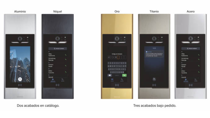 Con 5 acabados exclusivos en aluminio reciclado al 60 %, Linea 5000 with Netatmo se adapta fácilmente a todo tipo de edificios. Foto: Bticino