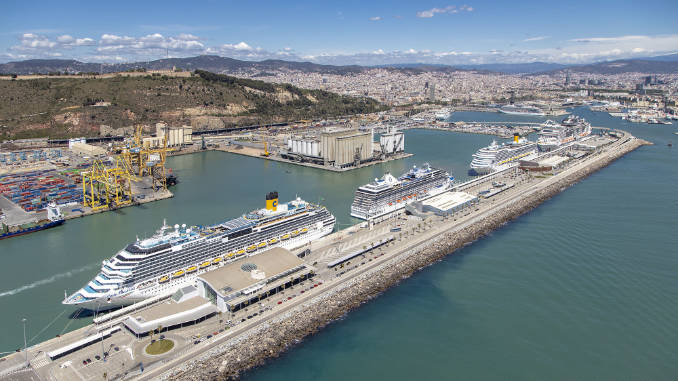 El puerto implementa Genetec Security Center, integrando sistemas de videovigilancia, control de accesos, detección de intrusiones y otras tecnologías en una única interfaz. Foto: Genetec