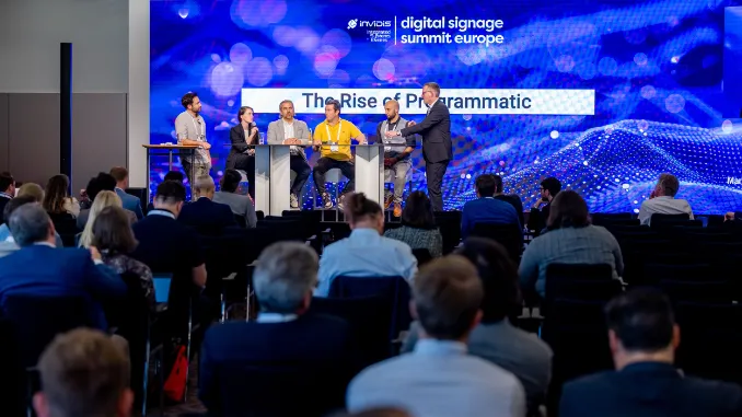 Con más expositores, ponentes y actividades que nunca, DSS Europe 2025 refleja el rápido crecimiento y la creciente influencia del sector del digital signage. Foto: DSS Europe