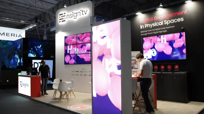 nsign.tv mostrará en DSS Europe 2025 cómo su plataforma permite a las empresas comunicarse de forma más efectiva en espacios físicos y abordar necesidades operativas complejas a escala. Foto: nsign.tv