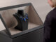 Sony presenta la innovadora pantalla de realidad espacial SRD combinada con la tecnología Touchfree de Ameria impulsada por IA para la innovación en el comercio minorista. Foto: Sony