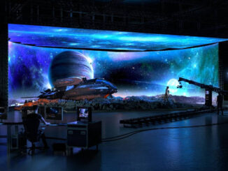 Con su nuevo videowall VERONA Crystal LED, AV-Professional completa su oferta de alquiler para producciones virtuales de alta calidad. Foto: SONY