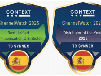 TD SYNNEX ha sido reconocido como Mejor Mayorista de España en los premios CONTEXT ChannelWatch 2025. Foto: TD SYNNEX/SIMes