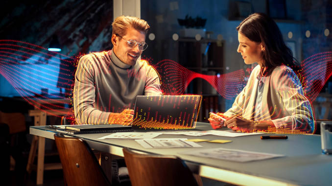 Junto con una identidad visual renovada, Sharp inaugura una nueva etapa en la orientación de su negocio. Foto: Sharp