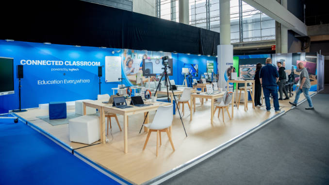 Connected Classroom de ISE, impulsado por Logitech, vuelve para mostrar las tecnologías que están transformando la educación a nivel global y generar un impacto real. Foto: ISE