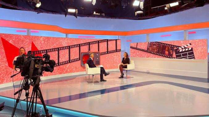 Los nuevos displays LED serán el soporte principal de programas como ‘El Tiempo’, ‘Informe Semanal’ y ‘Plano General’. Foto: Alfalite