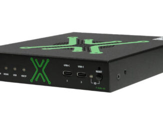 El codificador P-AVN-4-D es un endpoint IPMX dedicado con JPEG-XS/FIP que ha sido diseñado para ofrecer un alto rendimiento y una elevada eficiencia en costes. Foto: PlexusAV